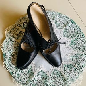 Vintage Orietta Mancini Leather Heels
